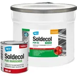 HET Soldecol PUR SG - 3v1 vodou rěditelná polyuretanová 2K antikorozní barva na kov a tužidlo 2.8 l (2.5 l + 300 ml tužidlo) Bílá
