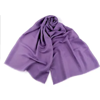 Šátek Letní šátek / šála / pléd jednobarevný 85x180 cm - 4 levandulová