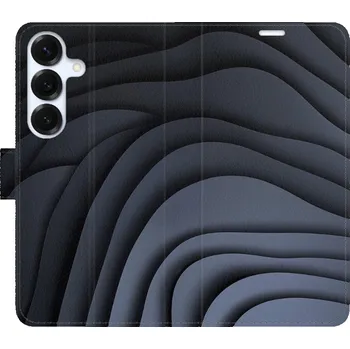 Pouzdro na mobilní telefon Flipové pouzdro iSaprio - Dark Waves - Samsung Galaxy S25