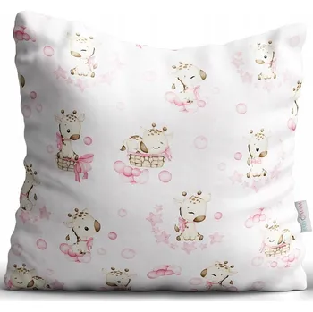 Polštář POVLEČENÍ NA POLŠTÁŘEK JASIEK 40x40 cm DEKORAČNÍ PREMIUM BABYMAM