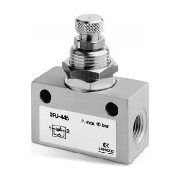 Ventil Škrticí ventil (zpětný ventil) Camozzi