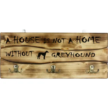 Věšák Šatní ramínko dřevěný Art-Dog, dub rustikální, dub sonoma, retro dřevo, odstíny béžové, odstíny hnědé