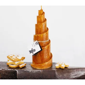 Svíčka Perníček Spirála