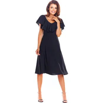 Dámské šaty Dámské šaty Awama Casual Awama černá 1325678