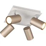 Bodové osvětlení TRIO 802430465 MARLEY GU10 4x 35 W barva měď/hliník