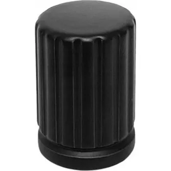 Nábytkové kování Nábytková úchytka černá matná 18 mm vroubkovaná Grooves 8182.032