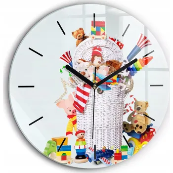 Hodiny Nástěnné hodiny Wallfluent vícebarevné 60 cm