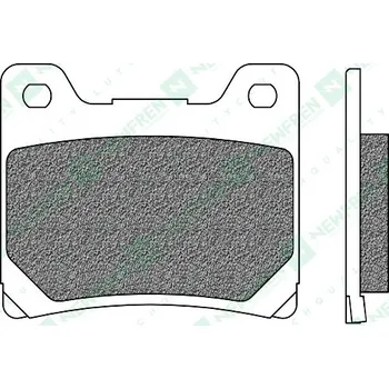 Brzdové destičky, NEWFREN (směs ROAD TOURING SINTERED) 2 ks v balení NEWFREN M502-855