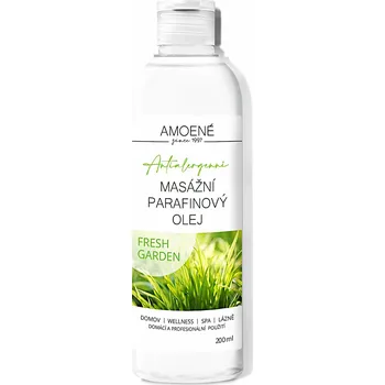 Masážní přípravek Masážní parafínový olej Amoené Fresh Garden - svěží zahrada, 200 ml (012A515PFG) + dárek zdarma
