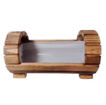 Květináč Dřevěný květináč 50cm nebo 40cm