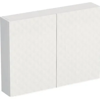 Koupelnový nábytek Koupelnová skříňka závěsná Intedoor TRENTA bílá matná 80 x 60 x 15 cm TRE HZ 80x15 2D W B073