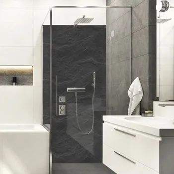 Obklad Obkladový panel do koupelny mySpotti Shower Slate 210x100 cm SH-255150-1409-HB