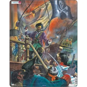 Puzzle Puzzle Piráti 85 dílků od LARSEN