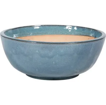 Květináč Květináč mísa Shanghai 6-01DB Ø30 x 12 cm světle modrý