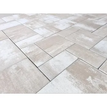 Venkovní dlažba Zámková dlažba betonová MARMOLA 6 cm kamelo