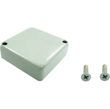 Příslušenství pro plot Krytka sloupku 7 x 7 cm náhradní hliníková stříbrná