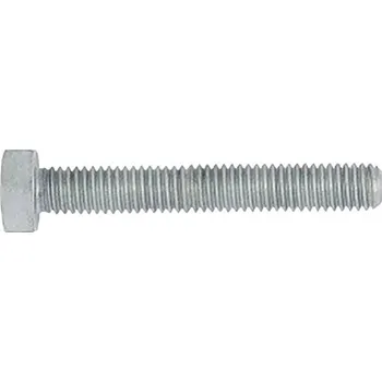 Šroub Šroub metrický M8x20, šestihranná hlava,pevnost 8,8, zinek žárový, 100ks