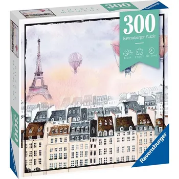 Puzzle RAVENSBURGER Moment: Horkovzdušné balóny 300 dílků