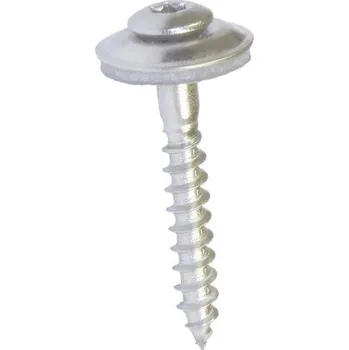 Vrut Klempířský vrut s podložkou 15mm, 4,5x25mm,T20 nerez A2, 200 ks