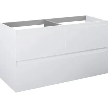 Koupelnový nábytek Skříňka pod umyvadlo Jungborn DECEM bílá 120 x 63,5 x 45,8 cm 168180