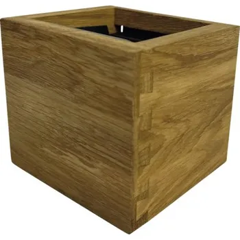 LED dřevěné nástěnné osvětlení CUBE 6 W 424 lm 3000 K dub