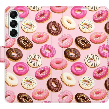 Pouzdro na mobilní telefon Flipové pouzdro iSaprio - Donuts Pattern 03 - Samsung Galaxy A16 5G