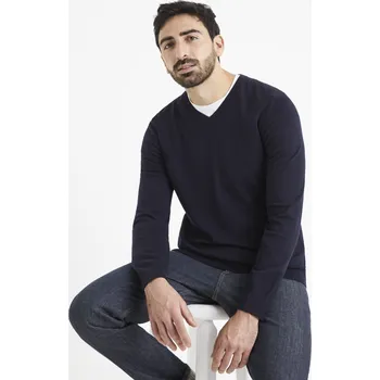 Pánské oblečení Celio Svetr Veviflex - Pánské Celio černá 1731218