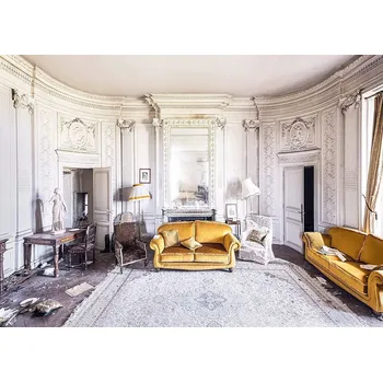 Puzzle Puzzle RAVENSBURGER ztracená místa: bílý pokoj (1000 dílků)