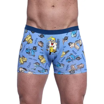 Boxerky Boxerky Cornette Tattoo 280/243 Ciao XL Modrá