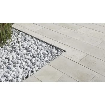 Venkovní dlažba Betonová dlažba Lusso Tivoli 60 x 30 x 4,5 cm krémově bílá