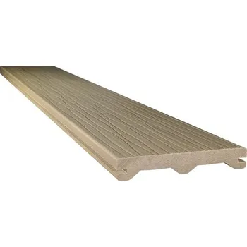 Terasové prkno Terasové prkno WPC TERAFEST Art 22 x 137 x 3000 mm světle hnědé