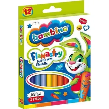 Sada barevných Fixy pro děti Bambino fixy , Popisovače pro děti Bambino 12 ks