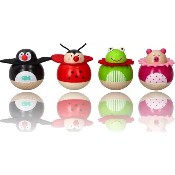 Dřevěná hračka Goki houpací zvířátko Prasátko