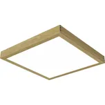 LED dřevěné stropní svítidlo QUADRA 40 W 3320 lm 3000 K 60x60 cm dub