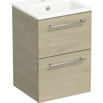 Koupelnový nábytek Koupelnová skříňka s umyvadlem Intedoor TRENTA 40 cm dub kendal přírodní TRE MINI 40 2Z S 70