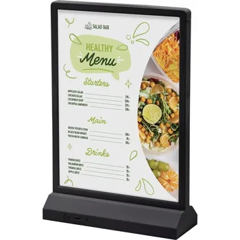 LED T stojánek na menu A5 5ks