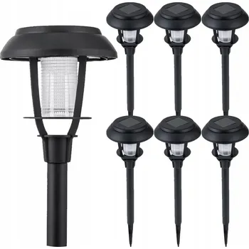 Venkovní osvětlení Solární lampa LED Zahradní lucerna zapichovací sloupek lucernička Premium