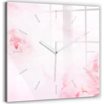 Hodiny Nástěnné hodiny Wallfluent růžové 30 cm