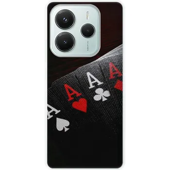 Pouzdro na mobilní telefon Odolné silikonové pouzdro iSaprio - Poker - Xiaomi Redmi Note 14 5G