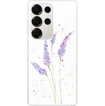 Odolné silikonové pouzdro iSaprio - Lavender - Samsung Galaxy S25 Ultra