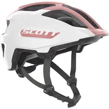 Cyklistická přilba Dětská helma na kolo Scott Spunto Junior Pearl White/Light Pink 275232 25/26