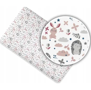 Prostěradlo BAVLNĚNÉ PROSTĚRADLO DO POSTÝLKY 180x80, POLSKÝ 100% BAVLNA