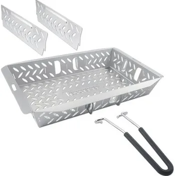 Příslušenství pro gril Grilovací koš víceúčelový TENNEKER 38 x 25,5 x 6 cm