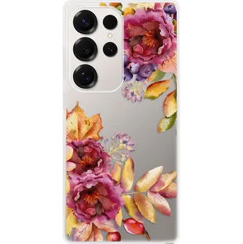 Pouzdro na mobilní telefon Odolné silikonové pouzdro iSaprio - Fall Flowers - Samsung Galaxy S25 Ultra