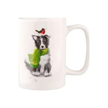 PROSTÝ PORCELANOVÝ HRNEK NBC 300ML PI´SEČEK DEKOR B