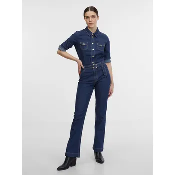 Dámský overall Orsay Tmavě modrý dámský džínový overal - Dámské Orsay modrá 2657331