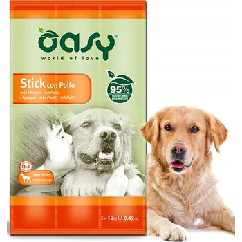 Pamlsek pro psa Tyčinky Oasy Sticks - KUŘECÍ - pamlsek - 3x12g