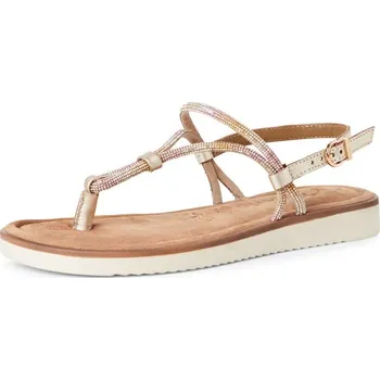 Dámská obuv Tamaris Dámské sandály TAMARIS 28601-44-685 zlatá S5 37