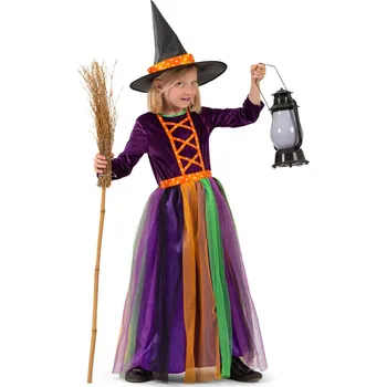 Karnevalový kostým Kostým čarodějnice Wilma, velikost 116