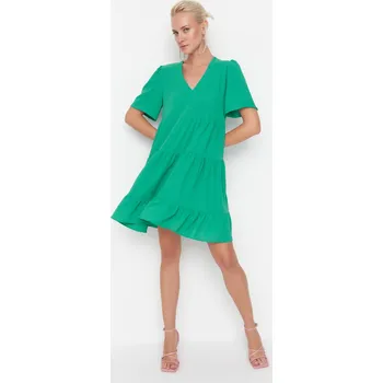 Dámské šaty Dámské šaty Trendyol Wide cut Trendyol zelená 1992498